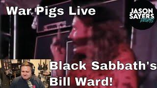 Drummer reacts to Black Sabbath (Bill Ward) - War Pigs Live