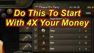 Start Your Campaign With Up To 4X The Money Doing This One Thing  Bannerlord Guides - Flesson19