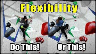 Climbing Technique - Do you need to be flexible to climb?