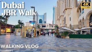 Dubai JBR Walk Nightlife In 2025 | Dubai Travel Guide 4K HDR