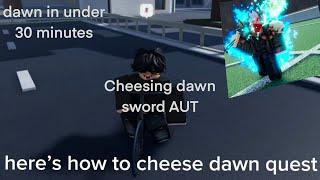 How to CHEESE Dawn in AUT!