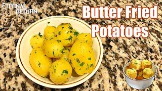 Eternal Recreations: Butter Fried Potatoes from Eternal Return ( 휴게소 감자 ) | ALEX MAKES