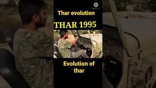 Thar evolution | Evolution of thar | namaste car#cars #thar #tharoffroad #EVOLUTION #shorts#mahindra