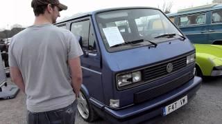 Campervanculture.com Sandown park VW Show carpark action..2011