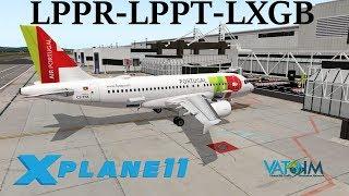 X-Plane 11 | Gibraltar & Toliss A319!! | A319 | VATSIM | Porto, Lisbon & Gibraltar!!