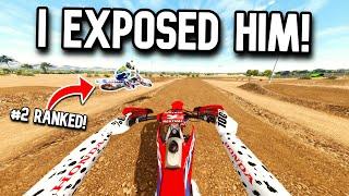 RACING THE #2 RANKED PLAYER IN MX BIKES!