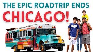 Our EPIC midwest road trip ends with a  in CHICAGO!   Bus Life Vlog