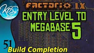 Factorio 1.X Entry Level to Megabase 5 - 51 - MODULE BUILD COMPLETION & TESTING - Guide, Tutorial