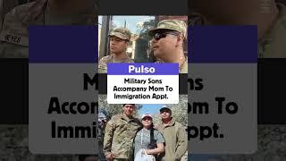 National Guard Brothers Escort Mom to Immigration Appointment Out of Fear
