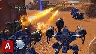 War Robots Gameplay: Korean Robots in Clan Battles (VØX, CDXX, ICE)