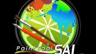 как нарисовать ровный круг в Easy Paint Tool SAI