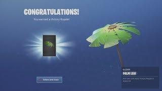 LUXE *UNLOCKS* NEW Season 8 Glider 'PALM LEAF' (Random Squad Victory Royale) Fortnite