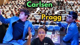 Why did Magnus Carlsen call the arbiter against Pragg | Tata Steel Chess India 2024