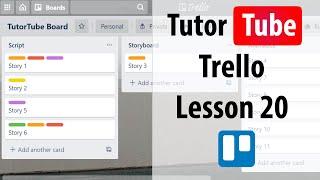 Trello Tutorial - Lesson 20 - Linking Cards and Boards