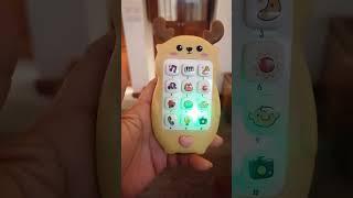 CUTEST LEARNING PHONE TOY #digitallearning #satisfying #phonetoy #calling #shortsvideo