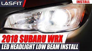 Install Guide: How to replace headlights to LED bulbs on a 2018 Subaru WRX