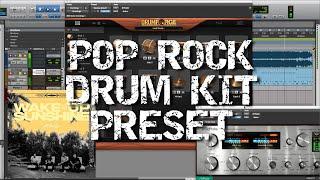 Drumforge Audio Example: Pop Rock Preset (Download in Description)