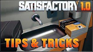 50 Rapid fire tips for newish players in Satisfactory 1.0