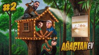 AĞACIN ÜZERİNE EV YAPTIK #2 | ORMANDA HAYATTA KALDIK