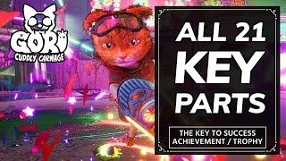 Gori: Cuddly Carnage - All Key Locations Guide - The Keys to Success Achievement / Trophy