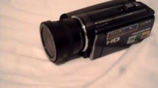 Fisheye Cam For Sony HDR CX110 (with macro)