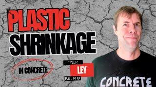 Plastic shrinkage and settlement cracking in concrete