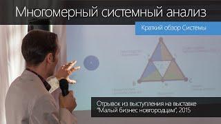 Многомерный системный анализ (обзор)