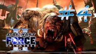 Прохождение Star Wars: The Force Unleashed II (PC) #4 - Кейто-Неймодия - Арена Тарко-Се - Горог