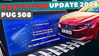 Infotainment Navigation Update Peugeot 508 Stellantis Citroen DS 2024