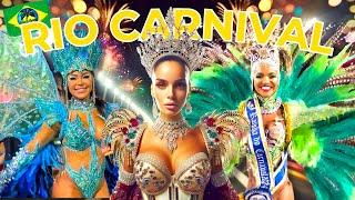 Rio Carnival Samba Dancers, Carnival Costumes & Parade Highlights!