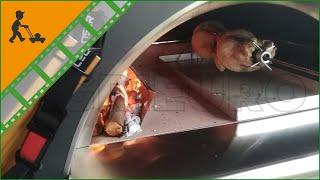 AgriEuro Cibus Red 80x60 cm Wood-fired Oven for Outdoor - steel painted covering - Customer's video