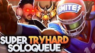 SUPER TRYHARD SOLOQUEUE GAME AS VAMANA! - Grandmasters Ranked Joust - Smite