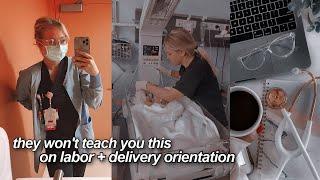 LABOR AND DELIVERY NURSE TIPS | what they won’t teach you on orientation