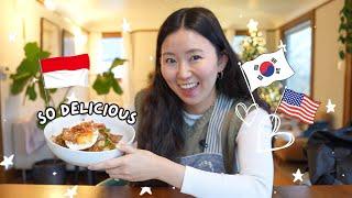 A Korean-American tries cooking Indonesian food!