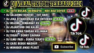 DJ VIRAL TIKTOK TERBARU 2024 | DJ SATU BULAN BERNADYA - NDX AKA (KOPLO COVER) | SALAHMU SENDIRI