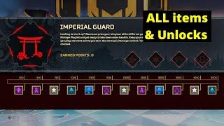 Apex Legends: "Imperial Guard" Prize Tracker ALL items & Unlocks (Season 16)