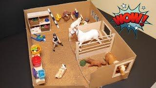 Easy Schleich Barn DIY | Crafting a Schleich Stable