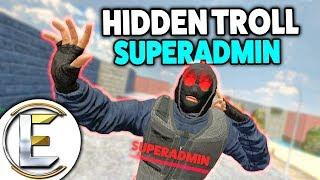 Hidden Troll Superadmin - Gmod DarkRP Badmin (Attacking Players With My New Found Teleport Powers)