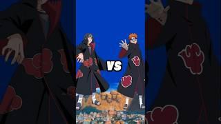 ITACHI VS PAIN COMPARISON FIGHT #akatsuki #sharingan #nagato#uchia #anime #comparison #naruto