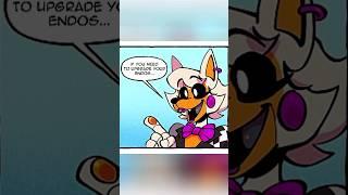 Lolbit and Mendo The Shopkeeper Couple - FNAF Comic Dub #shorts