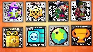 ALL FREE STUFF IN BRAWL STARS  BRAWL STARS QR CODE//BRAWL TALK LINK//BRAWL STARS