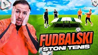 IGRAMO FUDBALSKI STONI TENIS - TEQBALL