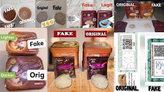 FAKE VS. ORIGINAL LISHOU SLIMMING COFFEE | FAKE LISHOU SLIMMING COFFEE