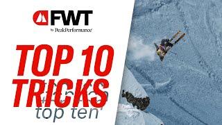 Top 10 Tricks of the 2024 Freeride World Tour