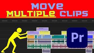 4 Ways to Move Multiple Clips in Premiere Pro