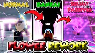 Type Soul *NEW* Legendary Flower Shikai Bankai Rework + Passives Full Showcase! (CODES)