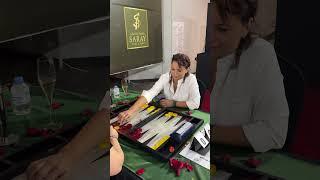 Ladies Backgammon Tournament #shorts #sports