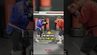 Footwork first, power second. 