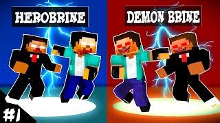 AMONG US THE IMPOSTOR PART 1 : HEROBRINE BECAME DEMON