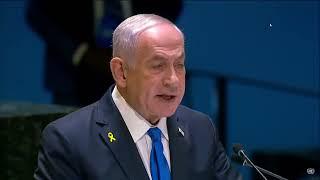 Netanyahu at UN: I have a message to the world - we are winning